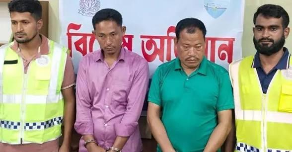 ইয়াবা'সহ গণঅধিকার পরিষদের নেতা আটক