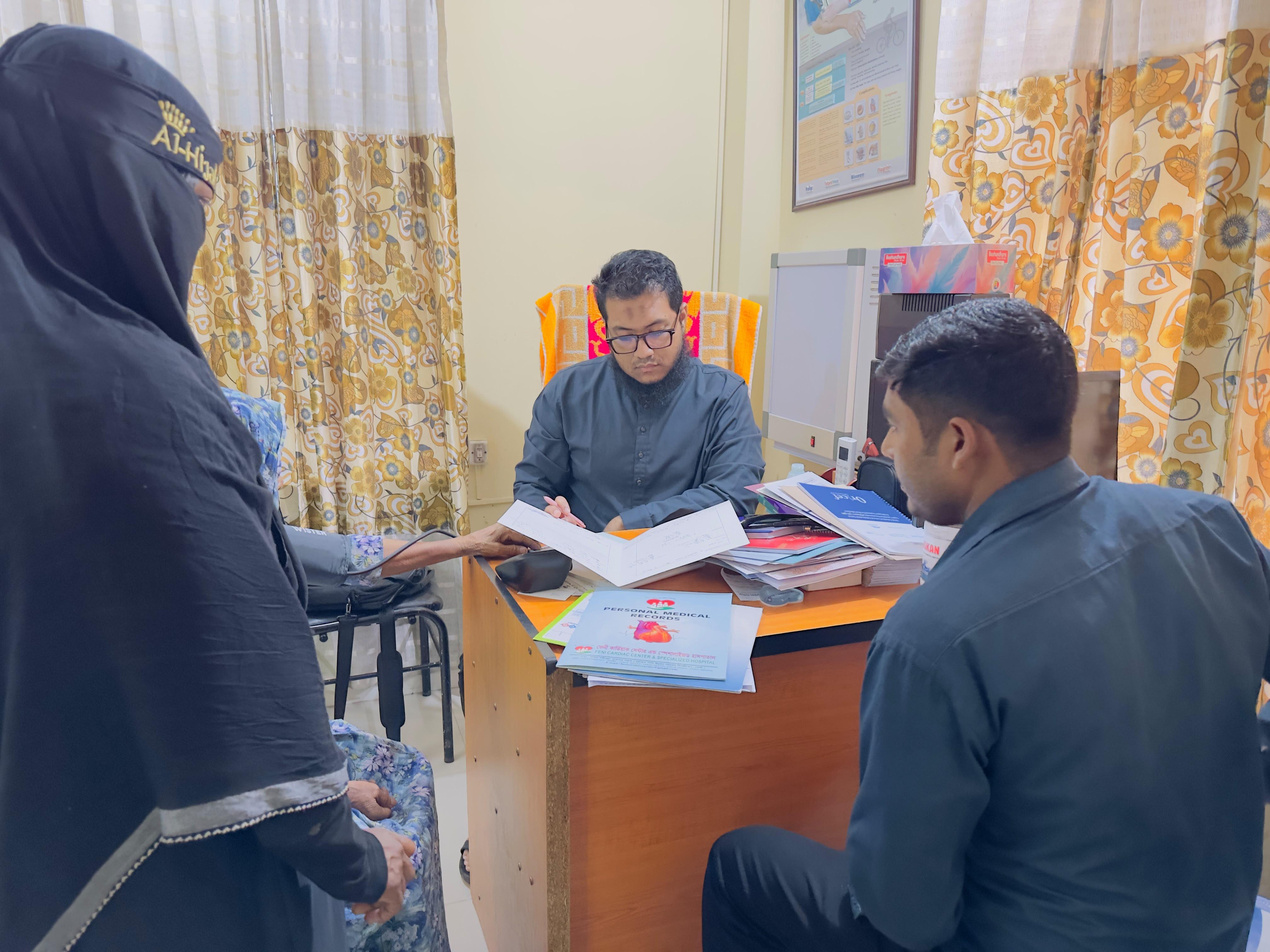 ফেনী কার্ডিয়াক সেন্টার এন্ড স্পেশালাইজড হাসপাতালে দিনব্যাপী ফ্রি মেডিকেল ক্যাম্প অনুষ্ঠিত