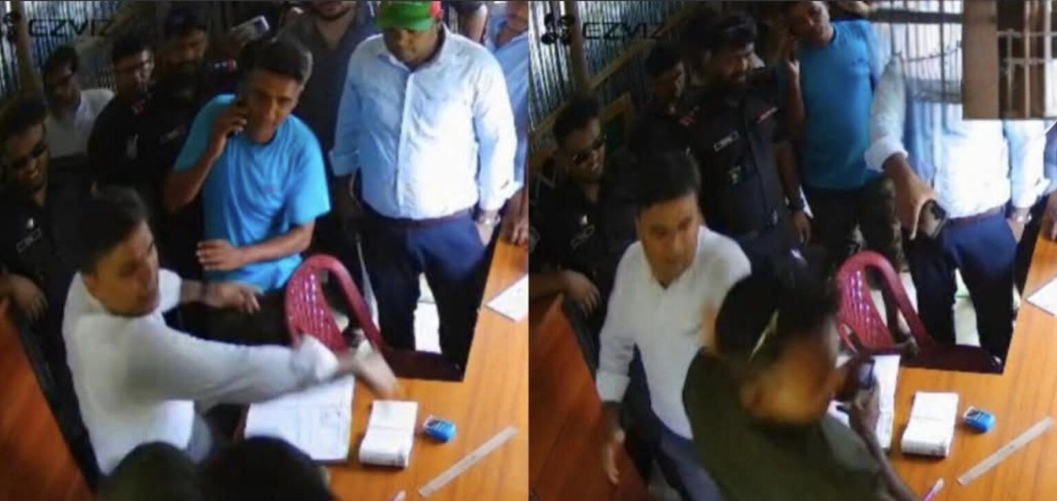 পরিচয় জানতে চাওয়ায় ইজারাদারের কর্মীকে ইউএনও'র থাপ্পড়